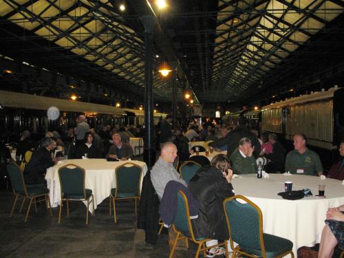 The audience at The Great Central Railway Band 'Top Link' gig, The National Railway Museum, York, 08-06-2012