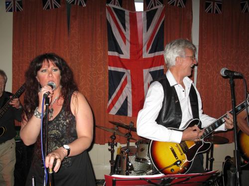 Sarah Middleton-Woolley & Geoff Rippon, 'Reflections' gig, Bulcote Farm Rooms Diamond Jubilee Celebration, 04-06-2012